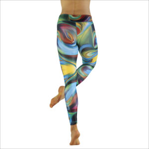 Niyama Yoga Pants Acrylic Storm