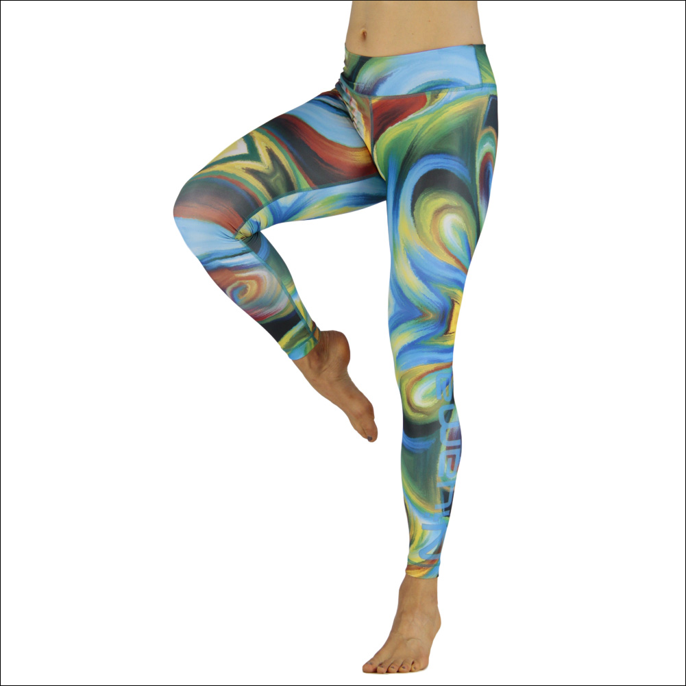 Niyama Yoga Pants Acrylic Storm