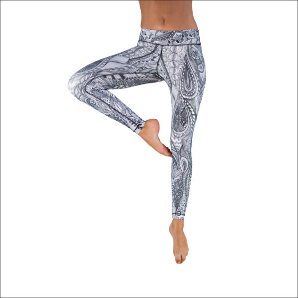 Niyama Yoga Pants Zentangle