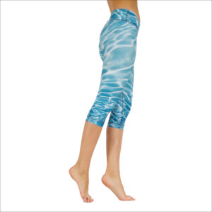 Niyama Yoga Pants Capri Aquarius