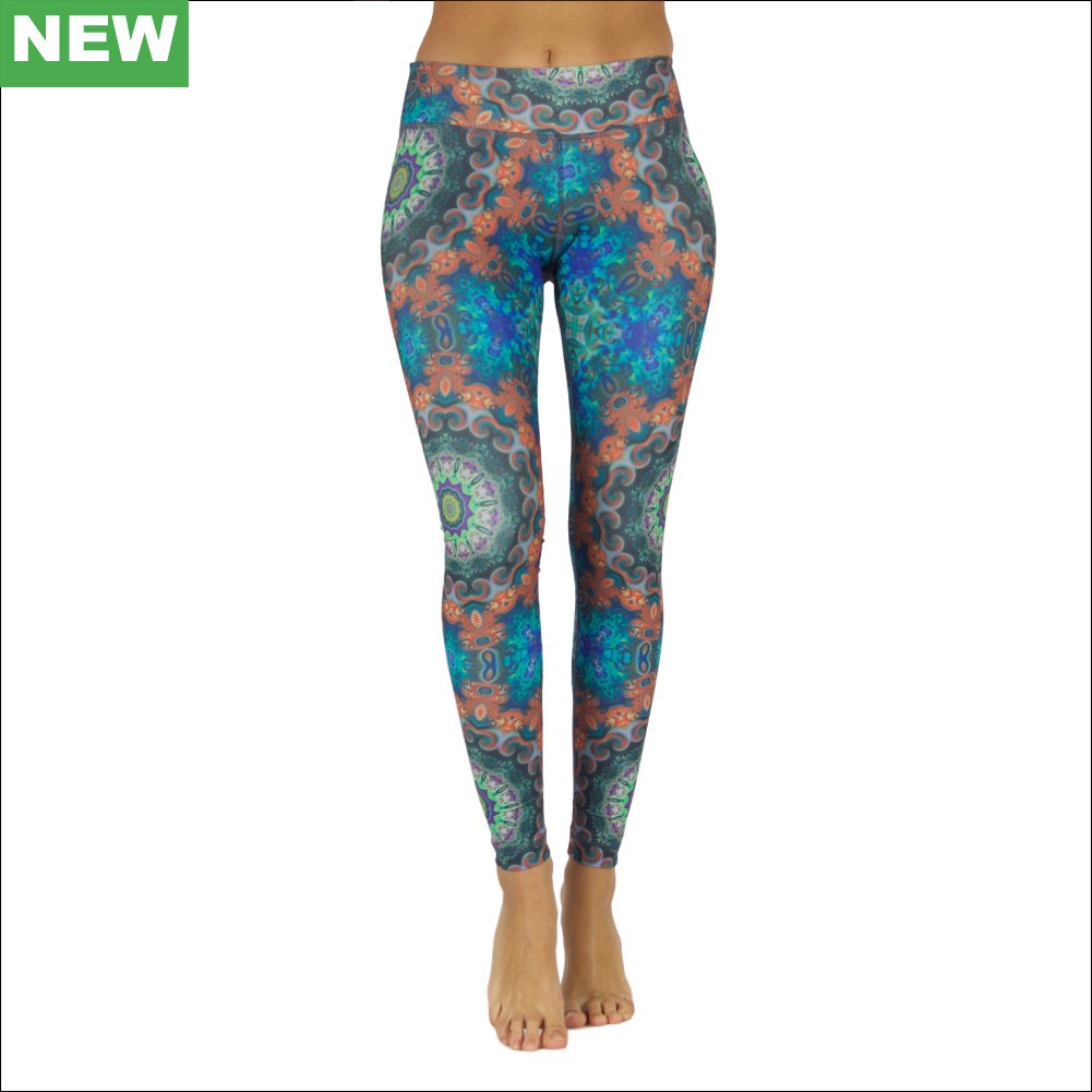Niyama Yoga Pants Flower Power